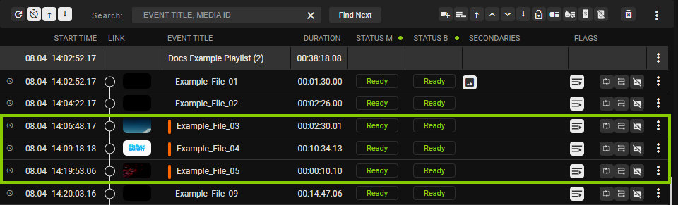 Automation - Rundown - Group created