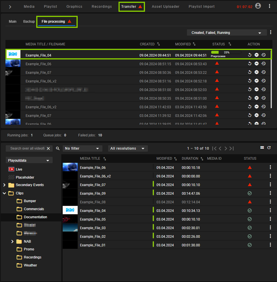 Automation - File processing re-triggered