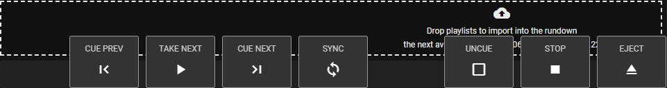 Automation - Rundown and player controls